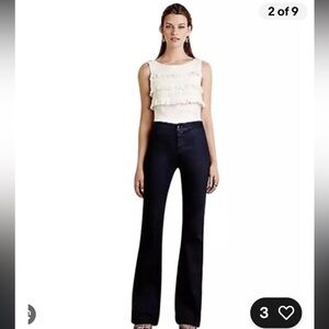 Jbrand jean flare jean w low rise